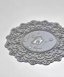 aimoha（アイモハ）の「レース柄シリコンマット【４サイズ】（ランチョンマット/テーブルウェア）」