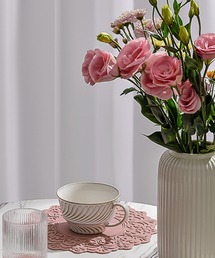 aimoha（アイモハ）の「レース柄シリコンマット【４サイズ】（ランチョンマット/テーブルウェア）」