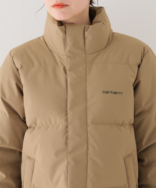 早い者勝ちCarhartt ベージュ ダウンジャケット　S Carhartt(カーハート)ダウンジャケット