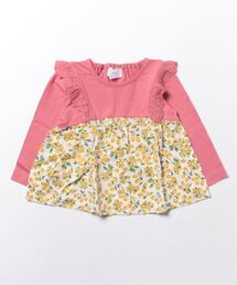 Will Mery | レモン柄切替長袖Tシャツ(Tシャツ/カットソー)