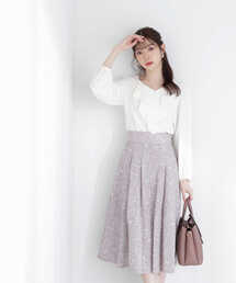 PROPORTION BODY DRESSING | フラワージャガードフレアスカート / 1213120207(スカート)