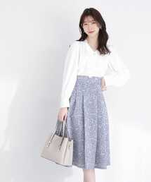 PROPORTION BODY DRESSING | フラワージャガードフレアスカート / 1213120207(スカート)