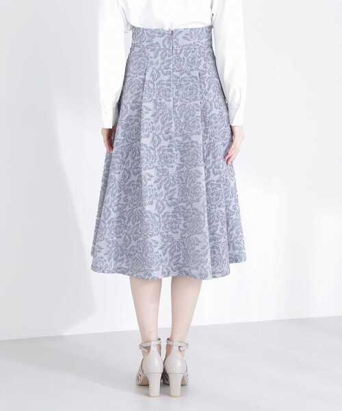 PROPORTION BODY DRESSING(プロポーションボディドレッシング)の「フラワージャガードフレアスカート / 1213120207(スカート・レディース・ブルー/ピンク系その他・SMALL/MEDIUM/X-SMALL)」の19枚目の写真