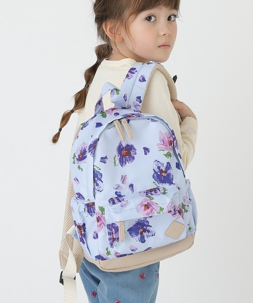 HAKKA KIDS(ハッカキッズ)の「ポピープリントリュック(バックパック/リュック・キッズ・レッド/パープル・M/S)」の11枚目の写真