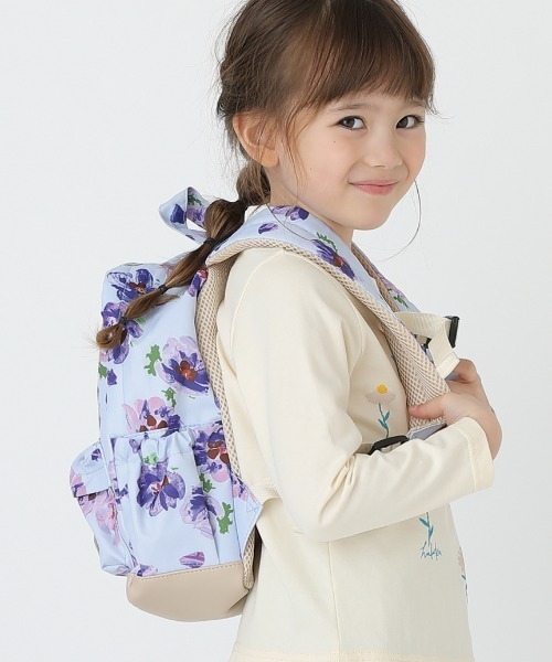 HAKKA KIDS(ハッカキッズ)の「ポピープリントリュック(バックパック/リュック・キッズ・レッド/パープル・M/S)」の8枚目の写真