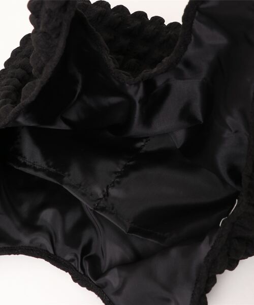 ammy.（エイミードット）の「【 ammy. / エイミードット 】 ふわふわ ぽこぽこ ワッフル トートバッグ（トートバッグ・レディース・ピンク/ホワイト/ブラック/イエロー/ブルー・FREE）」の7枚目の写真