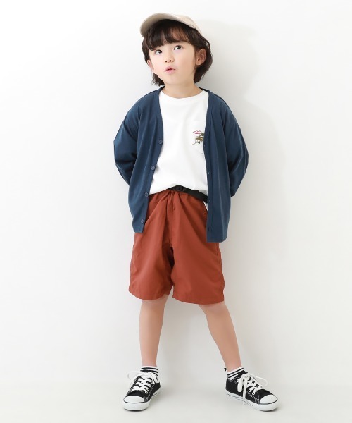 devirock（デビロック）の「UVカット カーディガン（カーディガン/ボレロ・キッズ・杢グレー/ブラック/ブルー系その他2/パープル系その他/ベージュ/オートミール/グリーン系その他/ブルー系その他・100cm/110cm/120cm/130cm/140cm/150cm/160cm）」の14枚目の写真