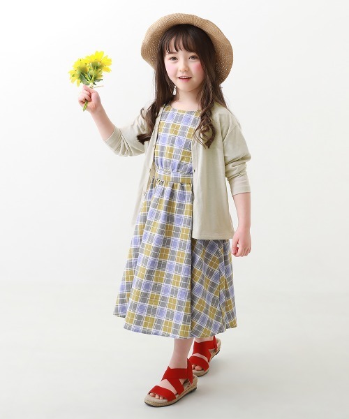 devirock（デビロック）の「UVカット カーディガン（カーディガン/ボレロ・キッズ・杢グレー/ブラック/ブルー系その他2/パープル系その他/ベージュ/オートミール/グリーン系その他/ブルー系その他・100cm/110cm/120cm/130cm/140cm/150cm/160cm）」の11枚目の写真