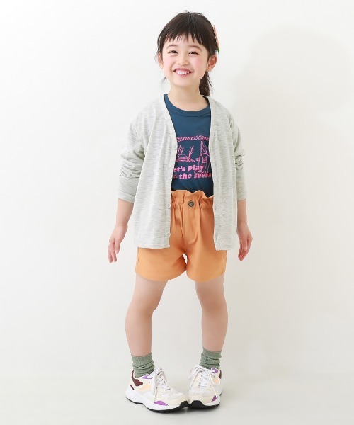 devirock（デビロック）の「UVカット カーディガン（カーディガン/ボレロ・キッズ・杢グレー/ブラック/ブルー系その他2/パープル系その他/ベージュ/オートミール/グリーン系その他/ブルー系その他・100cm/110cm/120cm/130cm/140cm/150cm/160cm）」の12枚目の写真