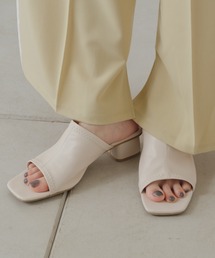 Kastane | 【2023SSカタログ掲載アイテム】スクエアヒールサンダル(サンダル)