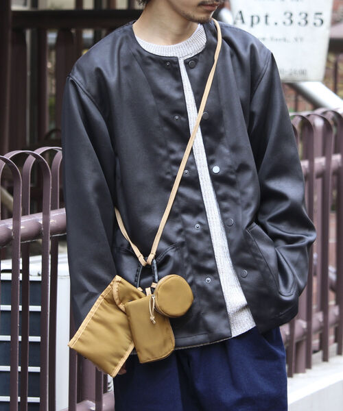 GLOSTER（グロスター）の「【GLOSTER/グロスター】タンカース ミリタリーマルチポシェット ミニショルダー（ショルダーバッグ・メンズ・ブラック/オリーブ/ベージュ・FREE）」の5枚目の写真