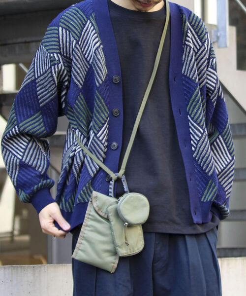 GLOSTER（グロスター）の「【GLOSTER/グロスター】タンカース ミリタリーマルチポシェット ミニショルダー（ショルダーバッグ・メンズ・ブラック/オリーブ/ベージュ・FREE）」の11枚目の写真