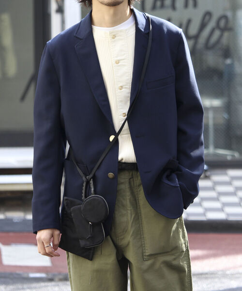 GLOSTER（グロスター）の「【GLOSTER/グロスター】タンカース ミリタリーマルチポシェット ミニショルダー（ショルダーバッグ・メンズ・ブラック/オリーブ/ベージュ・FREE）」の17枚目の写真