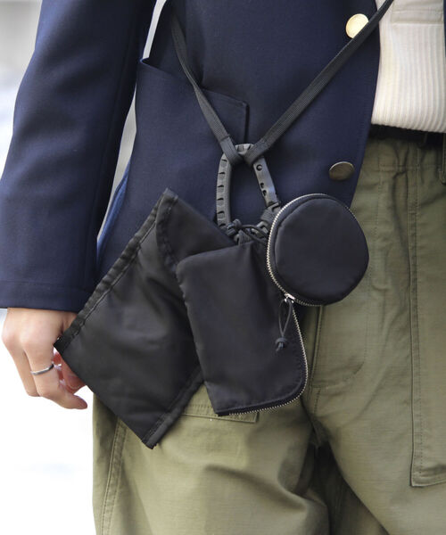 GLOSTER（グロスター）の「【GLOSTER/グロスター】タンカース ミリタリーマルチポシェット ミニショルダー（ショルダーバッグ・メンズ・ブラック/オリーブ/ベージュ・FREE）」の18枚目の写真