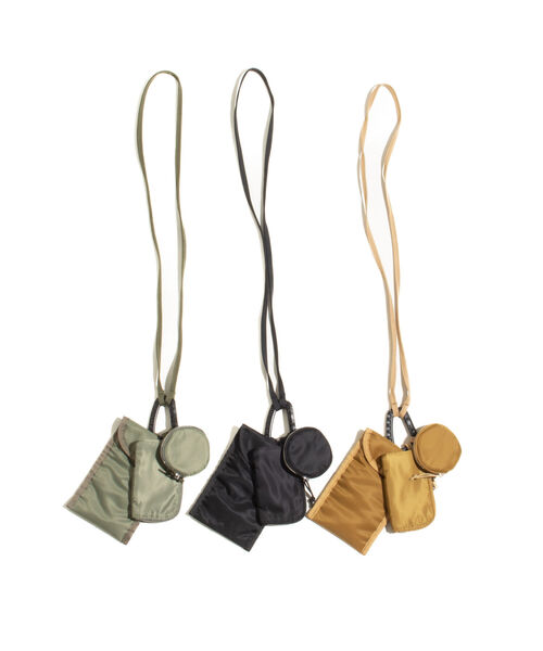 GLOSTER（グロスター）の「【GLOSTER/グロスター】タンカース ミリタリーマルチポシェット ミニショルダー（ショルダーバッグ・メンズ・ブラック/オリーブ/ベージュ・FREE）」の21枚目の写真