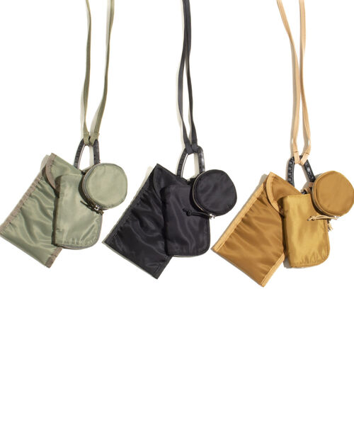 GLOSTER（グロスター）の「【GLOSTER/グロスター】タンカース ミリタリーマルチポシェット ミニショルダー（ショルダーバッグ・メンズ・ブラック/オリーブ/ベージュ・FREE）」の22枚目の写真