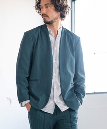 Magine | mj9072- HERRINGBONE JACQUARD TAILORED JACKET テーラードジャケット(テーラードジャケット)