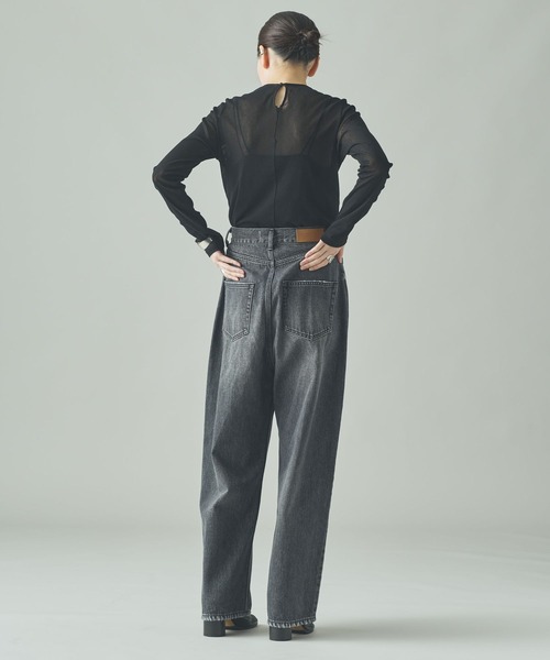 Curensology(カレンソロジー)/コットンチュールブラウス（Tシャツ