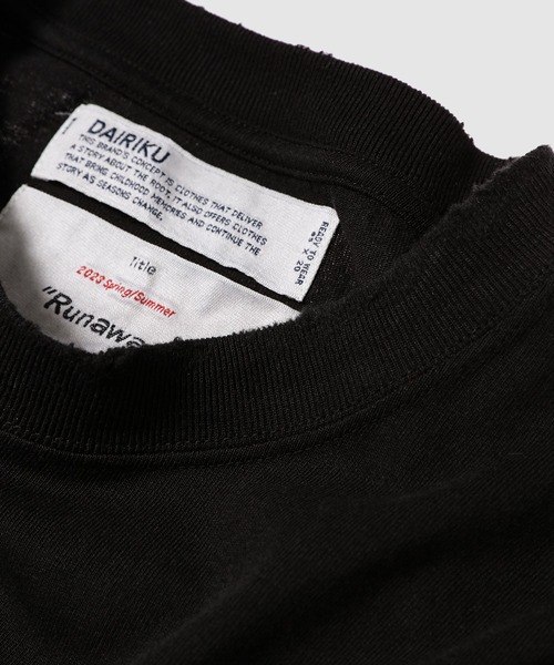 DAIRIKU（ダイリク）の「“NEW CINEMA” Tee（Tシャツ/カットソー・メンズ・ブラック/マスタード/パープル・FREE）」の5枚目の写真