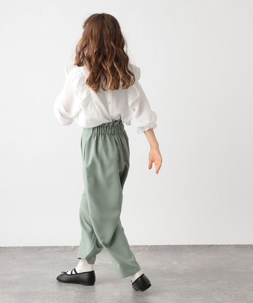 GLOBAL WORK(グローバルワーク)の「イージーケア/フリルブラウス/185907(シャツ/ブラウス・キッズ・ホワイト・140cm/150cm/120cm/110cm/130cm/100cm/160cm)」の16枚目の写真