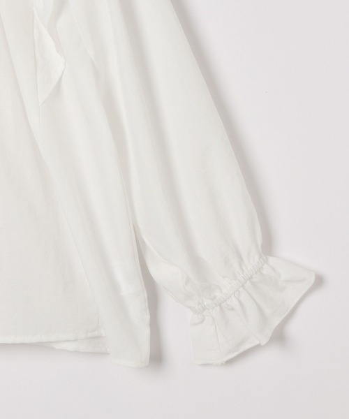GLOBAL WORK(グローバルワーク)の「イージーケア/フリルブラウス/185907(シャツ/ブラウス・キッズ・ホワイト・140cm/150cm/120cm/110cm/130cm/100cm/160cm)」の13枚目の写真