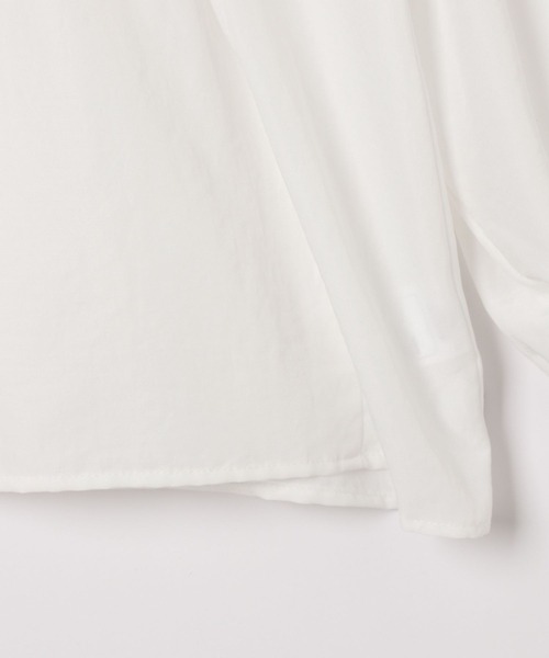 GLOBAL WORK(グローバルワーク)の「イージーケア/フリルブラウス/185907(シャツ/ブラウス・キッズ・ホワイト・140cm/150cm/120cm/110cm/130cm/100cm/160cm)」の5枚目の写真