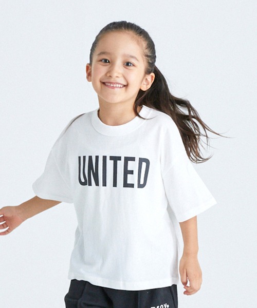 FOV(フォブ)の「フォブ UNITED Tシャツ(Tシャツ/カットソー・キッズ・ブラウン/ホワイト/ブラック・L/M/S/XL)」の1枚目の写真