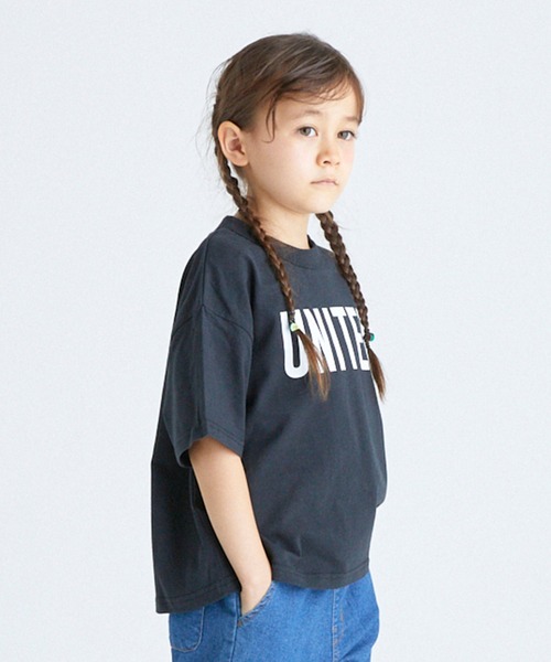 FOV(フォブ)の「フォブ UNITED Tシャツ(Tシャツ/カットソー・キッズ・ブラウン/ホワイト/ブラック・L/M/S/XL)」の2枚目の写真