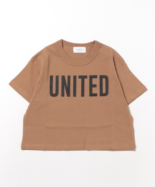 FOV(フォブ)の「フォブ UNITED Tシャツ(Tシャツ/カットソー・キッズ・ブラウン/ホワイト/ブラック・L/M/S/XL)」の14枚目の写真