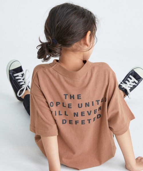 FOV(フォブ)の「フォブ UNITED Tシャツ(Tシャツ/カットソー・キッズ・ブラウン/ホワイト/ブラック・L/M/S/XL)」の6枚目の写真