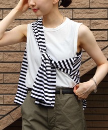 THE SHINZONE/シンゾーン ハイツイストコットンスリーブレス HIGH TWIST COTTON SLEEVELESS