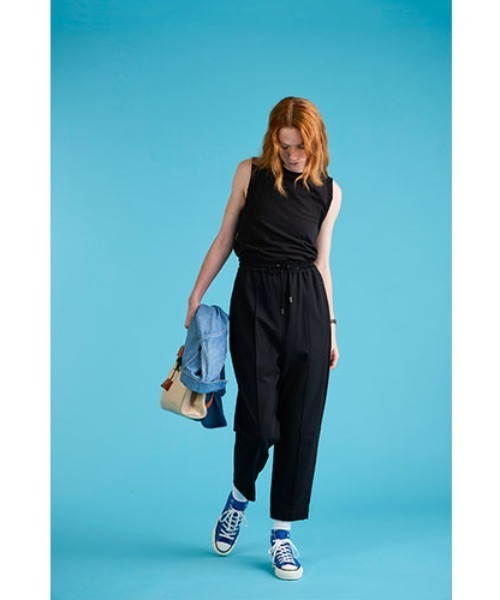 THE SHINZONE（ザ　シンゾーン）の「THE SHINZONE/シンゾーン　ハイツイストコットンスリーブレス　HIGH TWIST COTTON SLEEVELESS（Tシャツ/カットソー・レディース・ブラック/ホワイト/レッド/パープル・FREE）」の7枚目の写真