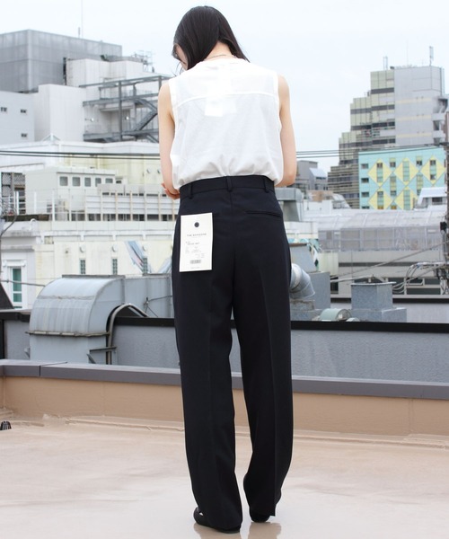 THE SHINZONE（ザ　シンゾーン）の「THE SHINZONE/シンゾーン　ハイツイストコットンスリーブレス　HIGH TWIST COTTON SLEEVELESS（Tシャツ/カットソー・レディース・ブラック/ホワイト/レッド/パープル・FREE）」の14枚目の写真