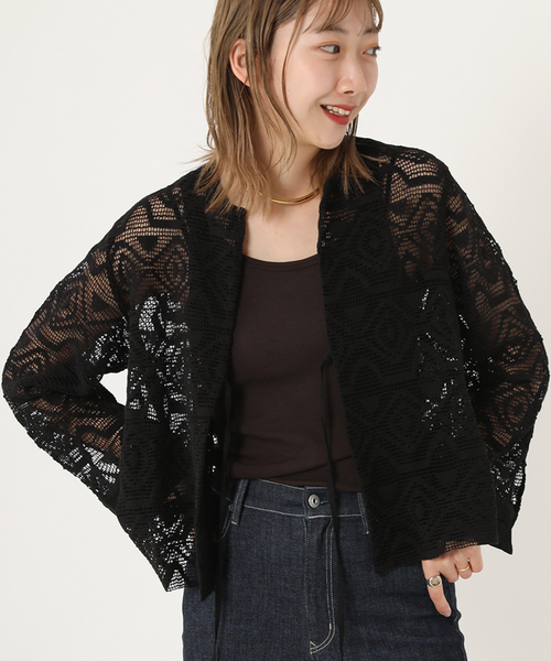 Plage 【R’IAM】レース シャツ 新品未使用 タグ付き 38 plage（プラージュ）の「○【R'IAM】レース シャツ（シャツ