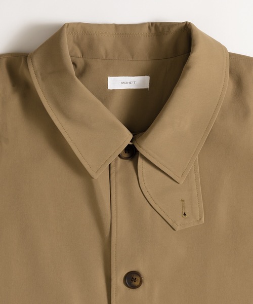 MUHET（ミュエータ）の「スプリングドルマンコート（ステンカラーコート・レディース・カーキ/ベージュ/ネイビー・MEDIUM/X-LARGE）」の8枚目の写真