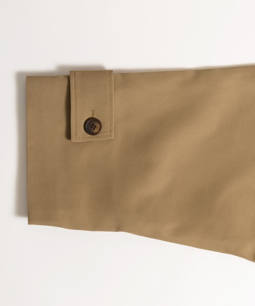 MUHET（ミュエータ）の「スプリングドルマンコート（ステンカラーコート・レディース・カーキ/ベージュ/ネイビー・MEDIUM/X-LARGE）」の9枚目の写真