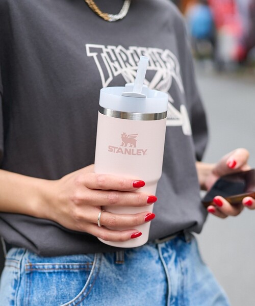 STANLEY(スタンレー)の「STANLEY/スタンレー H2.0 真空スリムクエンチャー 414ML(グラス/マグカップ/タンブラー・メンズ・ブラック/ブルーグリーン/ナチュラル/ピンク/グレー・ONE SIZE)」の14枚目の写真