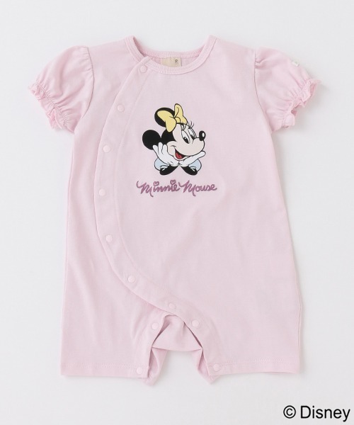 petit main（プティマイン）の「【Disney】グラフィックカバーオール（ロンパース・キッズ・レモンイエロー/アイボリー/ライトピンク・70cm/80ｃｍ）」の3枚目の写真