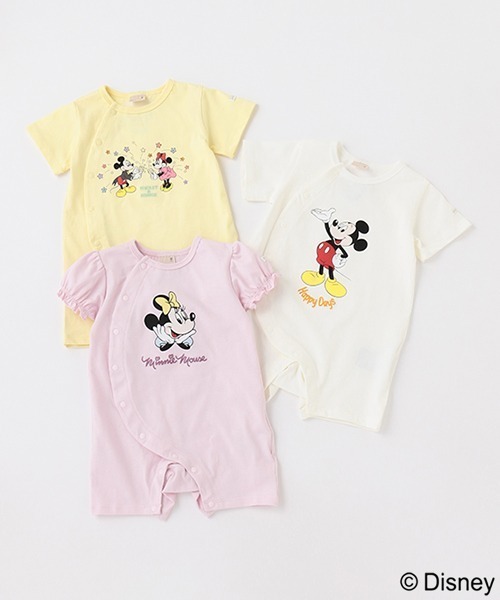 petit main（プティマイン）の「【Disney】グラフィックカバーオール（ロンパース・キッズ・レモンイエロー/アイボリー/ライトピンク・70cm/80ｃｍ）」の6枚目の写真