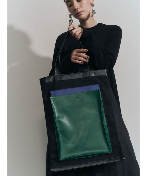 アンスリード un3d トートバッグ UN3D./アンスリード/ORIGAMI PLEATS TOTE/オリガミプリーツ