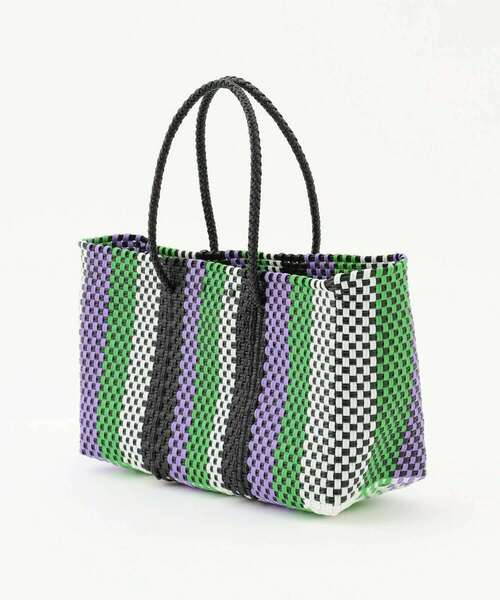 FRAPBOIS（フラボア）の「メルカドバッグ 中 パープル（かごバッグ・レディース・パープル系その他・FREE）」の7枚目の写真