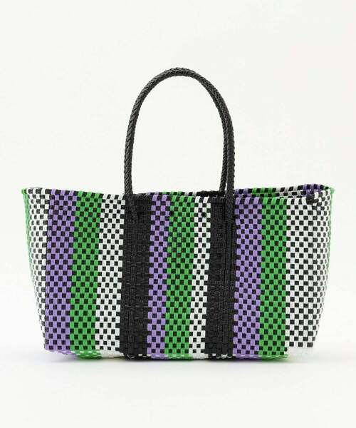 FRAPBOIS（フラボア）の「メルカドバッグ 中 パープル（かごバッグ・レディース・パープル系その他・FREE）」の5枚目の写真