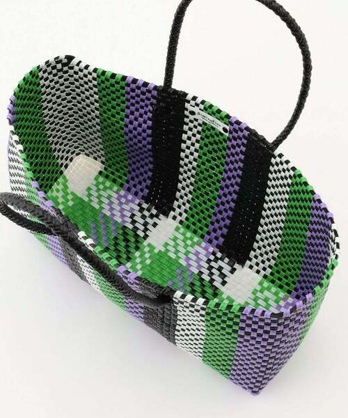 FRAPBOIS（フラボア）の「メルカドバッグ 中 パープル（かごバッグ・レディース・パープル系その他・FREE）」の4枚目の写真