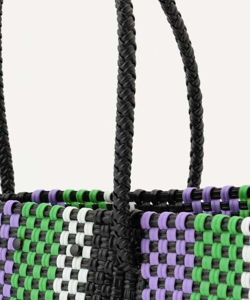 FRAPBOIS（フラボア）の「メルカドバッグ 中 パープル（かごバッグ・レディース・パープル系その他・FREE）」の3枚目の写真