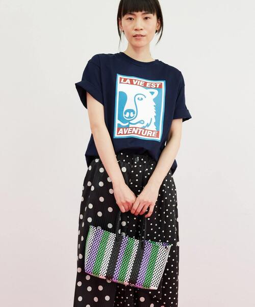 FRAPBOIS（フラボア）の「メルカドバッグ 中 パープル（かごバッグ・レディース・パープル系その他・FREE）」の12枚目の写真