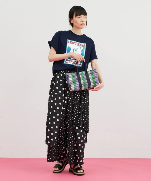 FRAPBOIS（フラボア）の「メルカドバッグ 中 パープル（かごバッグ・レディース・パープル系その他・FREE）」の16枚目の写真