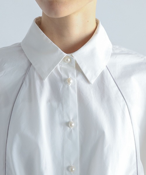 PAGEBOY（ページボーイ）の「デザインヘムブラウス（シャツ/ブラウス・レディース・チェック/オフホワイト・FREE）」の13枚目の写真