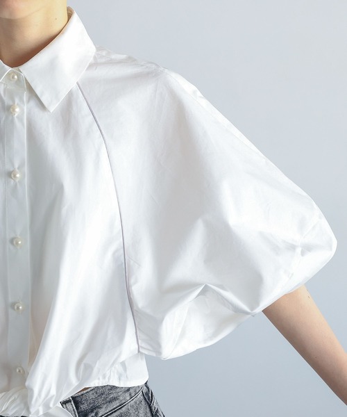 PAGEBOY（ページボーイ）の「デザインヘムブラウス（シャツ/ブラウス・レディース・チェック/オフホワイト・FREE）」の14枚目の写真