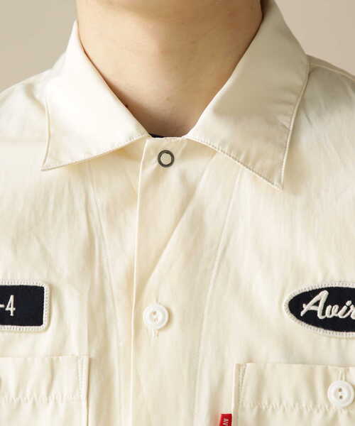 AVIREX（アヴィレックス）の「SHORTSLEEVE WORK SHIRT U.S.N. / ワークシャツ U.S.N. / AVIREX / アヴィレックス（シャツ/ブラウス・メンズ・アイボリー/ブラウン/ブラック/その他18・XL/L/2XL/M）」の20枚目の写真
