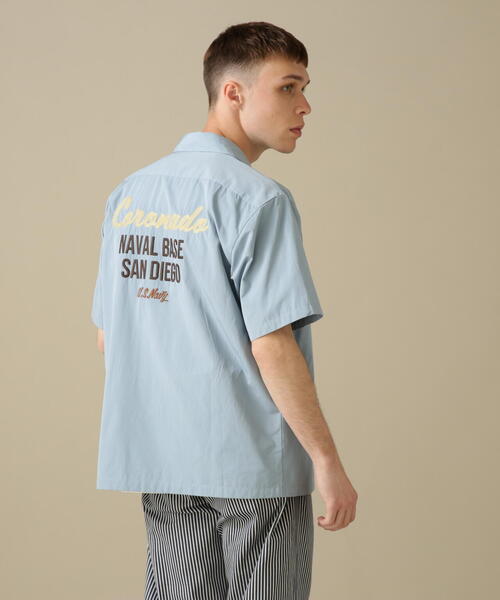AVIREX（アヴィレックス）の「SHORTSLEEVE WORK SHIRT U.S.N. / ワークシャツ U.S.N. / AVIREX / アヴィレックス（シャツ/ブラウス・メンズ・アイボリー/ブラウン/ブラック/その他18・XL/L/2XL/M）」の16枚目の写真